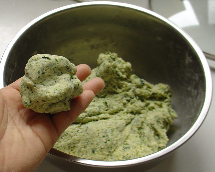 菠菜玉米面饼步骤12