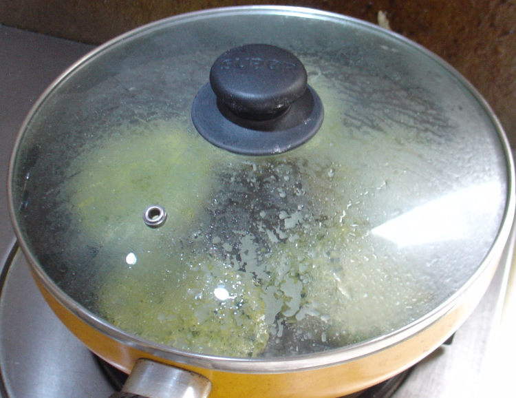 菠菜玉米面饼步骤16