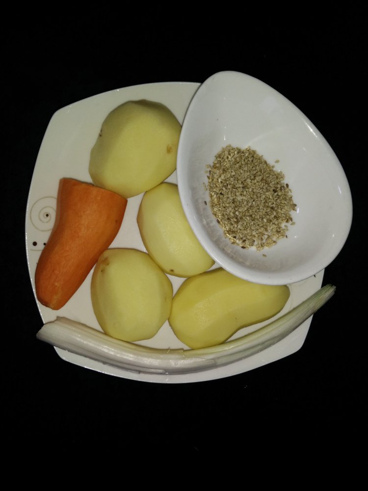 煎土豆丝饼步骤1