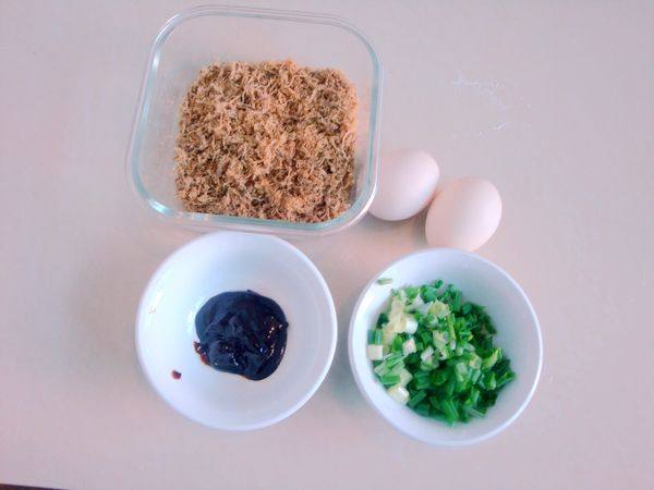 肉松煎饼步骤2