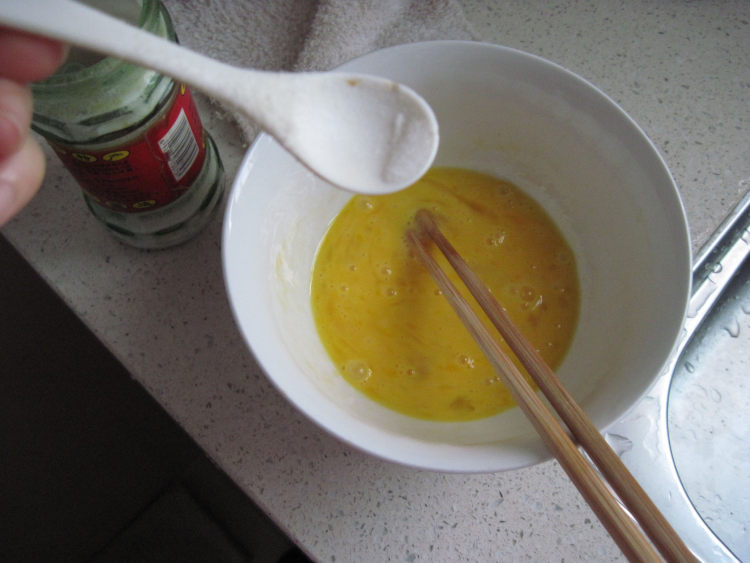 玉米鸡蛋饼步骤2