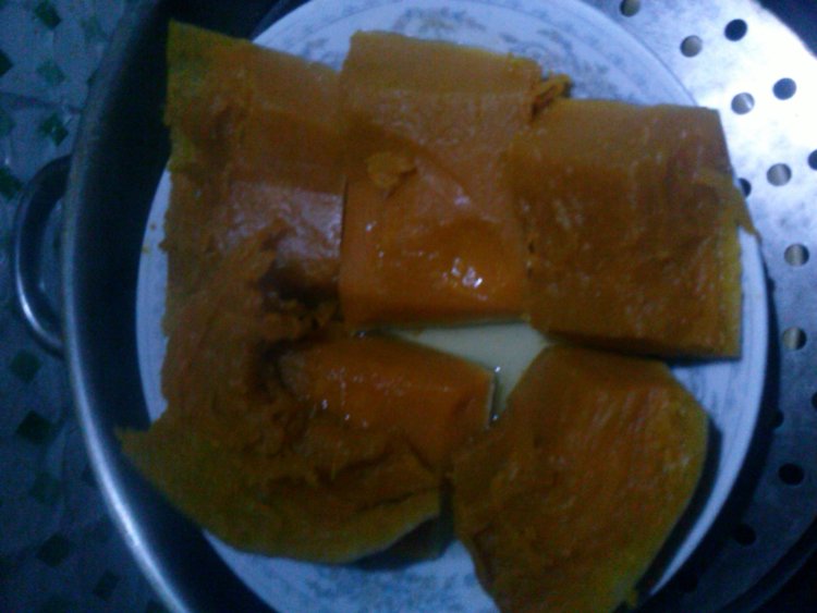 鲜肉南瓜饼步骤1
