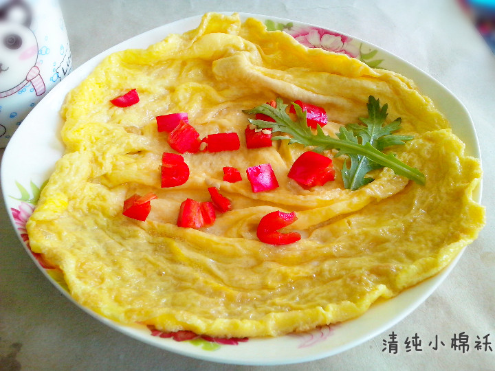 香煎鸡蛋饼步骤6