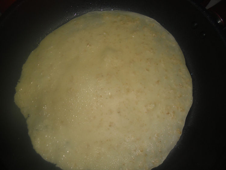 燕麦豆奶软饼步骤5