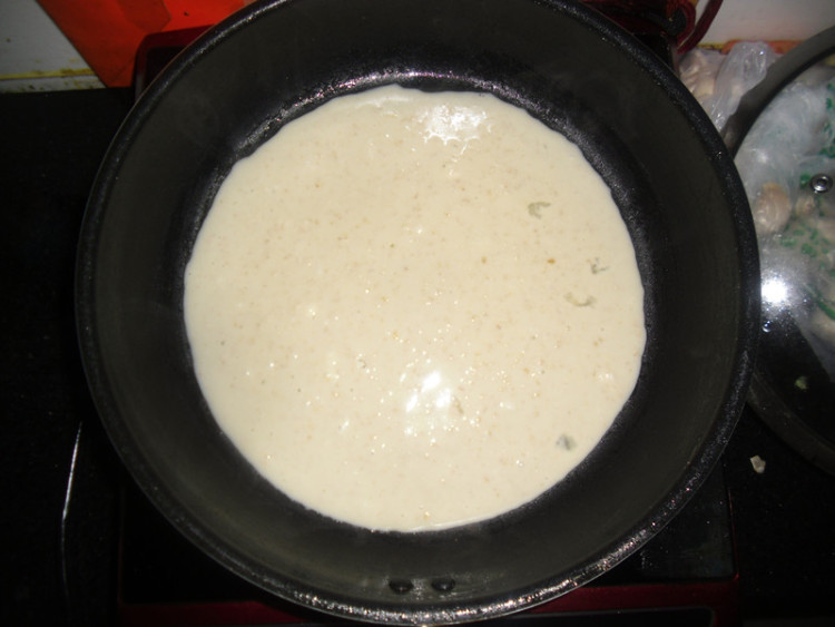 燕麦豆奶软饼步骤4