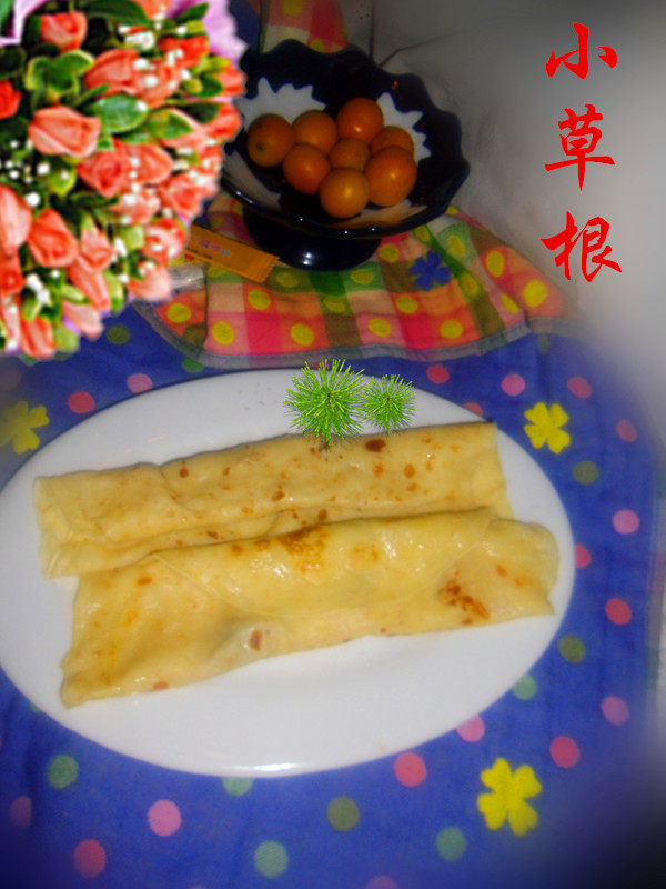 燕麦豆奶软饼步骤7