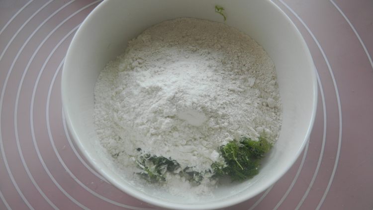 苔菜煎饼步骤3