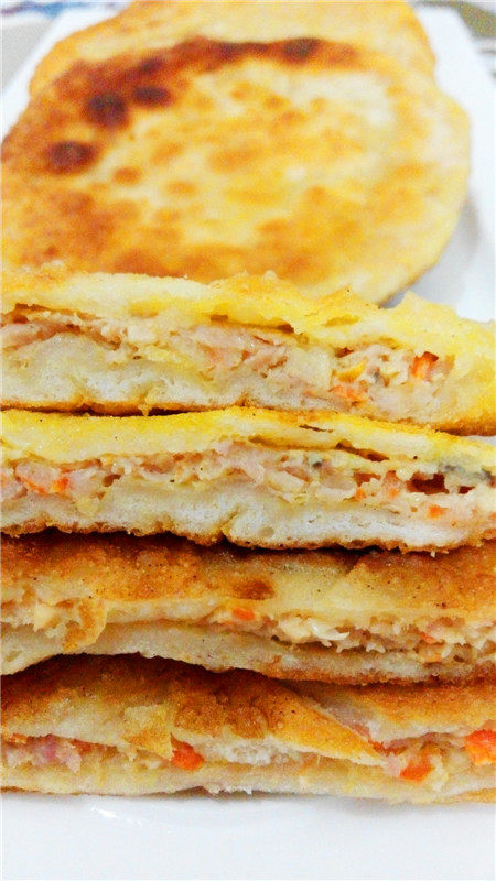 香菇胡箩卜馅饼步骤21