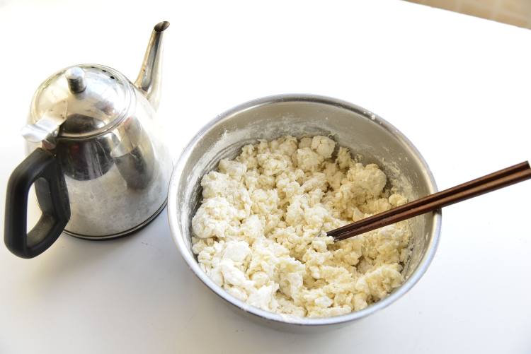 香酱鸡蛋饼步骤2