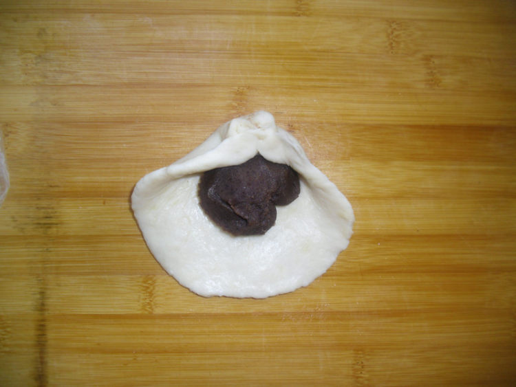 豆沙馅饼步骤7