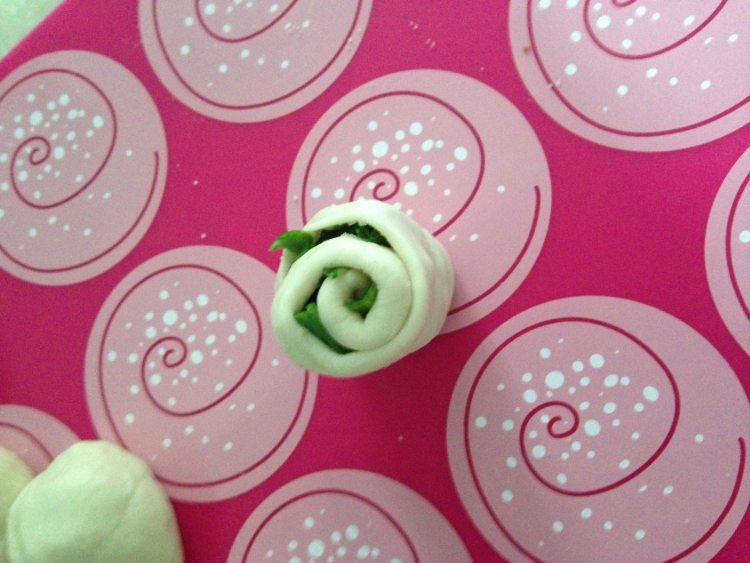 蒜香芝麻饼步骤11