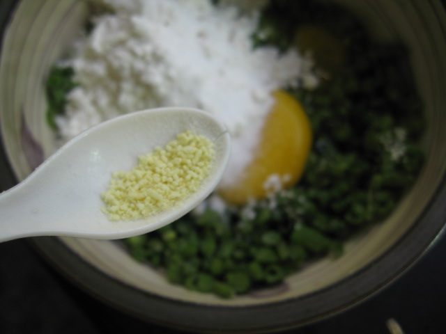 豆角鸡蛋煎饼步骤6
