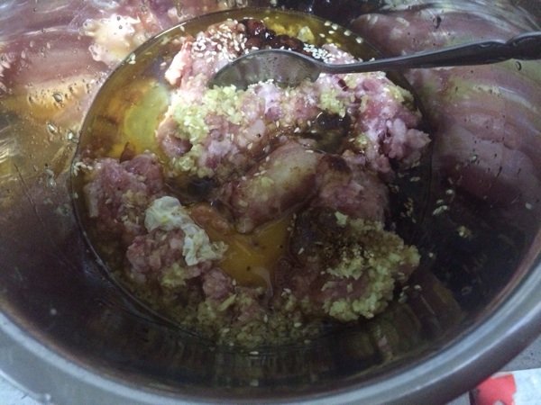 豇豆大肉水饺步骤4