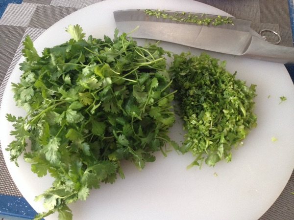 香菜猪肉水饺步骤3