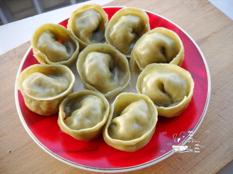 茼蒿粉丝元宝蒸饺步骤15