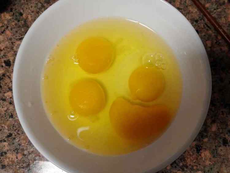 猪肉韭菜鸡蛋饺子#不步骤2