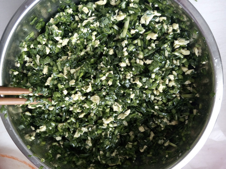韭菜鸡蛋饺子步骤4
