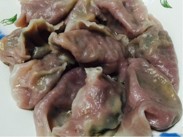 紫薯面三鲜水饺步骤9