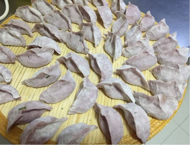 紫薯面三鲜水饺步骤8