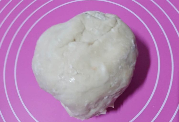 水萝卜缨馅水饺#多效步骤1