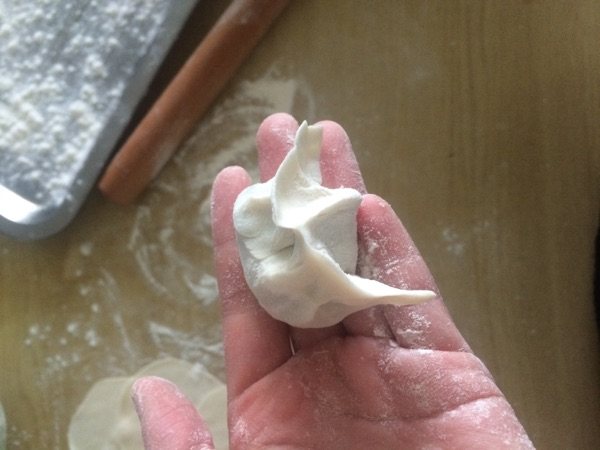 猪肉韭菜饺子步骤9