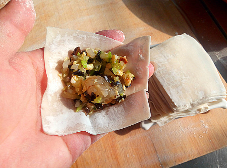 蒸虾饺步骤11