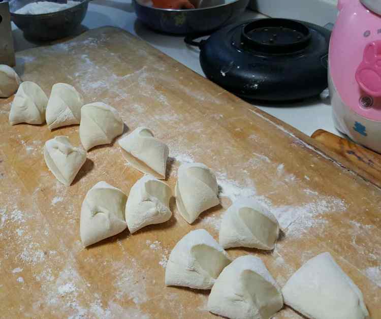 茴香鸡蛋蒸饺步骤10