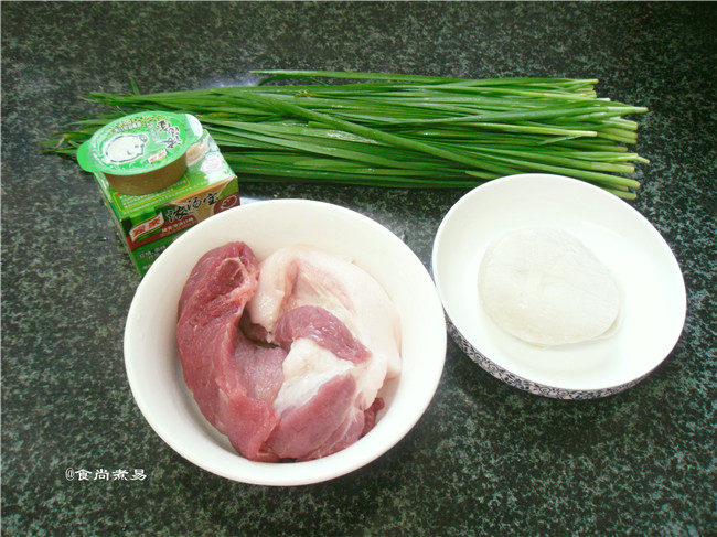 韭菜煎饺步骤1