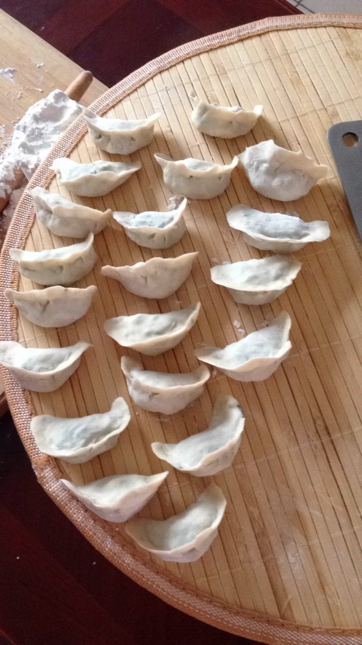 韭菜混合饺步骤19