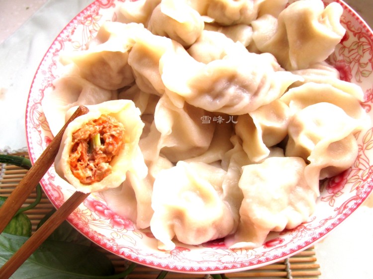 胡萝卜肉饺步骤10