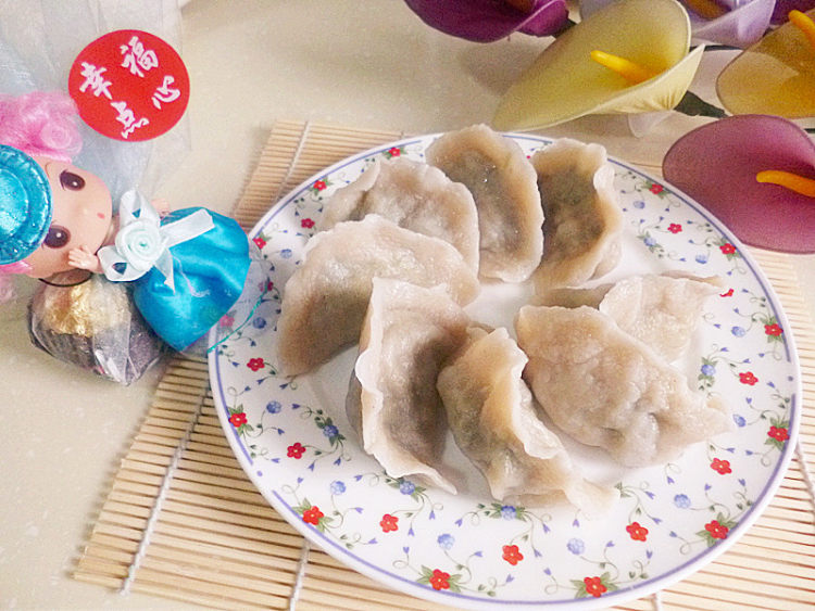 荠菜猪肉饺子步骤12