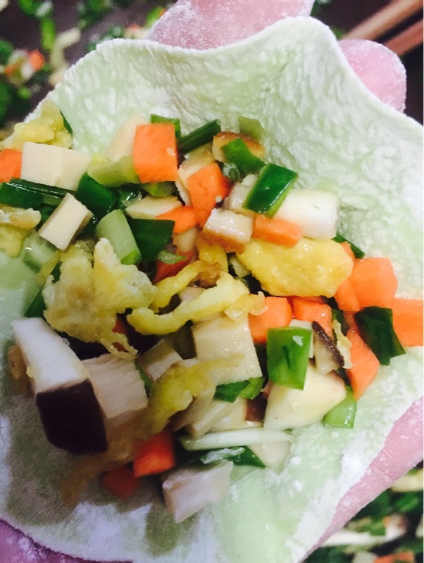素食元宝饺子步骤8