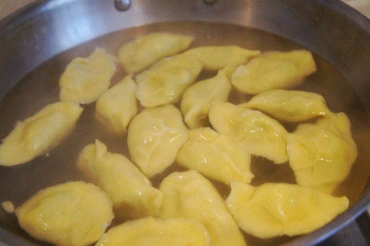 三鲜金饺步骤11