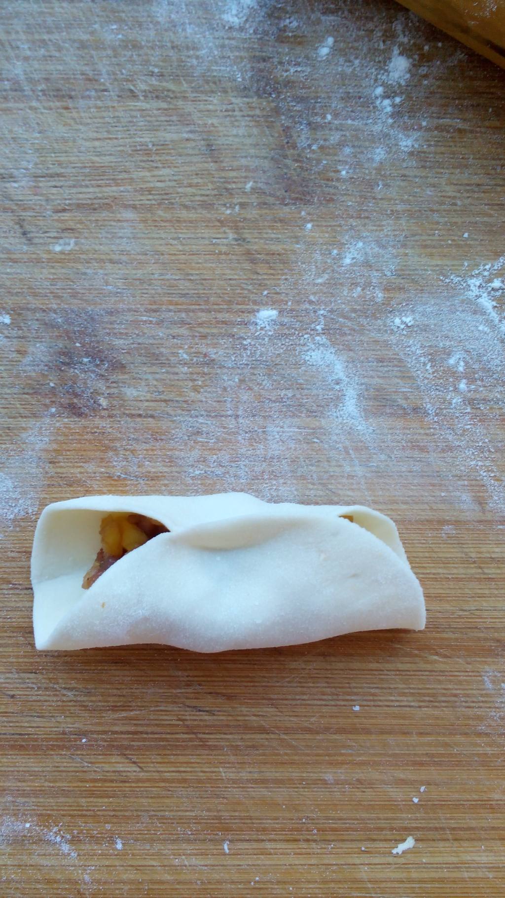 白菜虾仁水饺步骤9