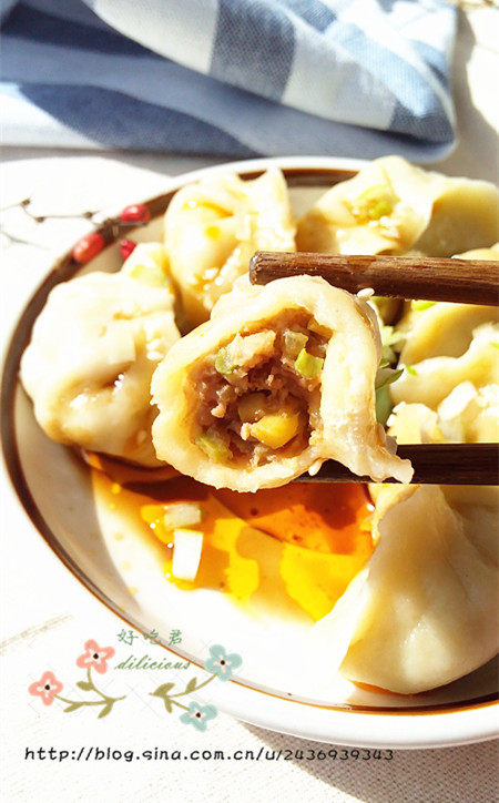 白菜虾仁水饺步骤17