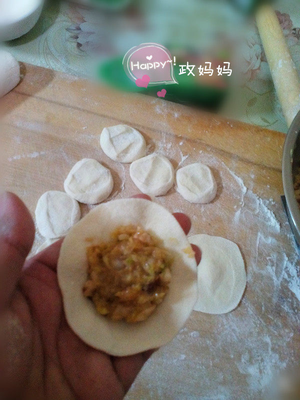 猪肉白菜饺子步骤8