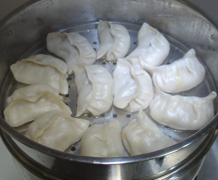 酸菜馅蒸饺步骤16