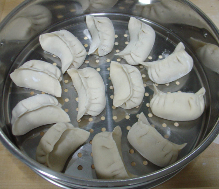 酸菜馅蒸饺步骤14