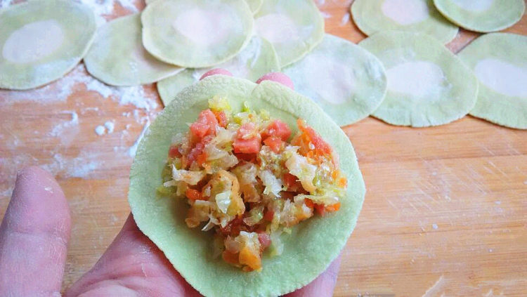 玉白菜饺子步骤8