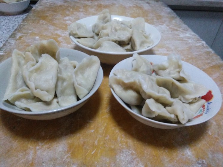 羊肉萝卜馅饺子步骤11