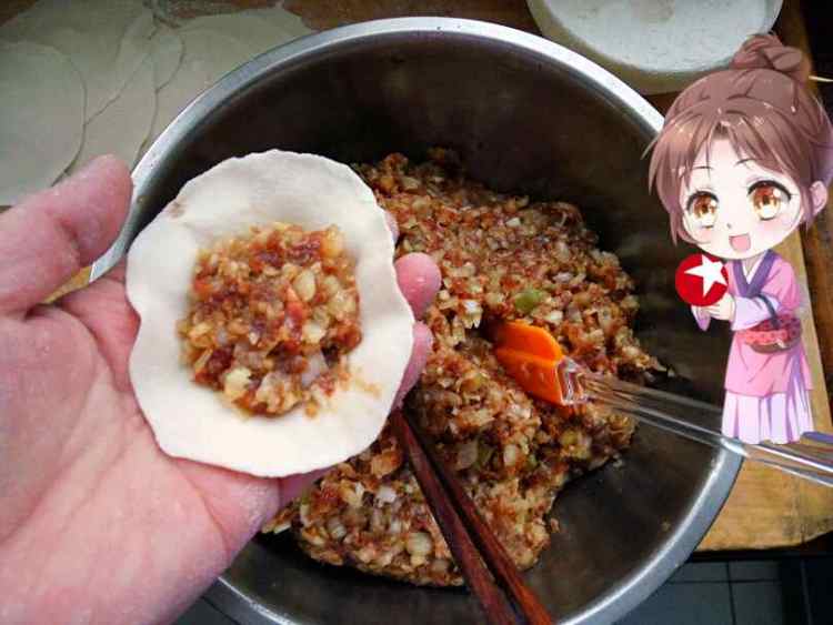 白菜饺子步骤8