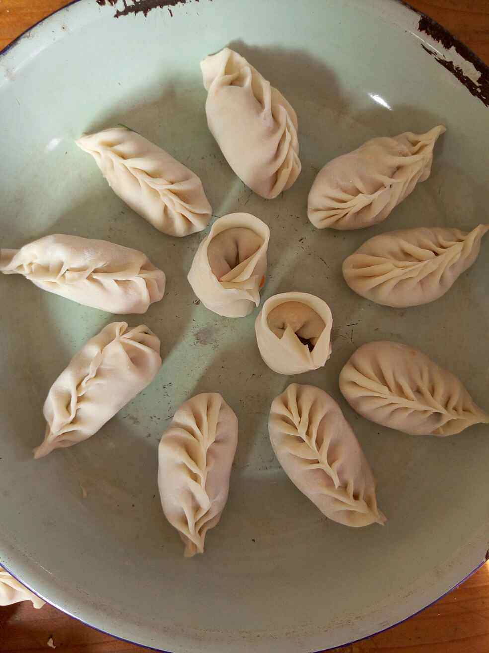 玉米猪肉饺子步骤5