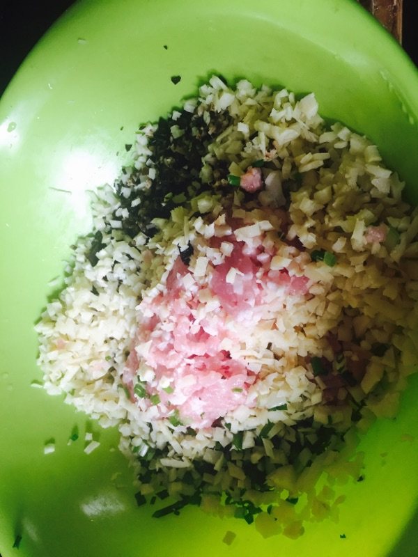 鲜肉笋尖水饺步骤3