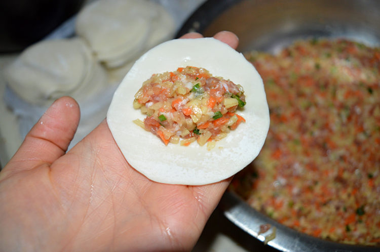 土豆肉末水饺步骤14