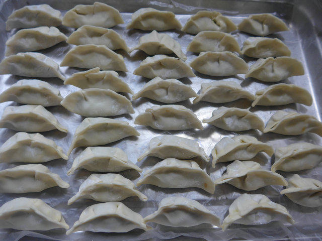 韭菜黑木耳馅饺子步骤12