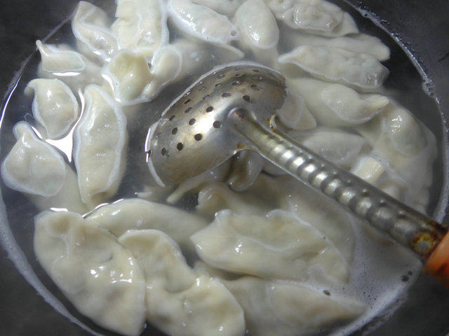 韭菜黑木耳馅饺子步骤14
