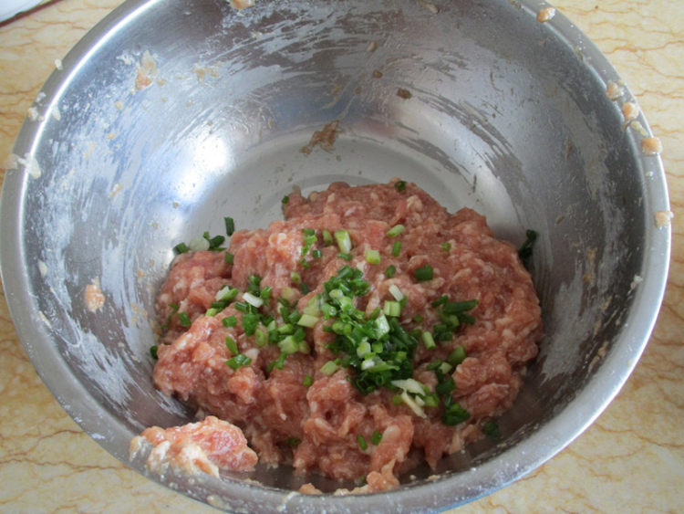 翡翠白菜饺子步骤1