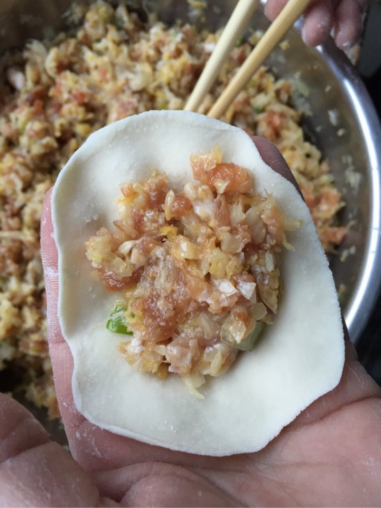 酸菜馅饺子步骤10