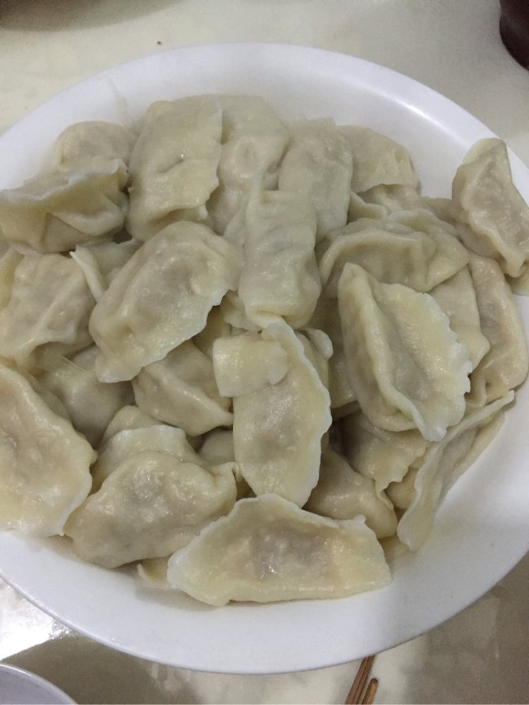 酸菜馅饺子步骤14