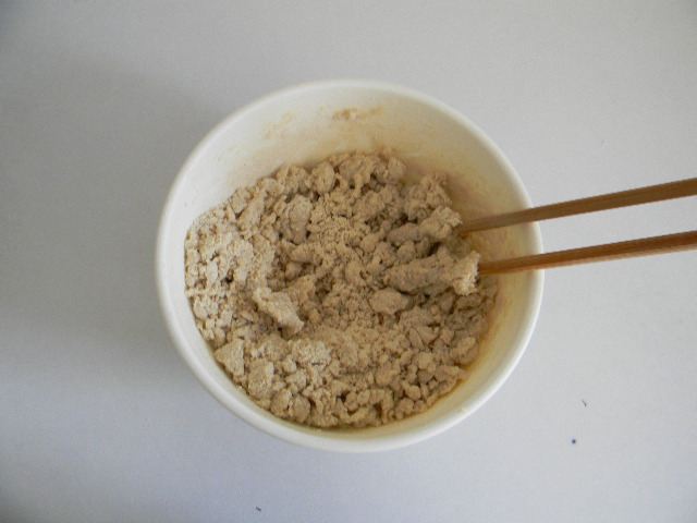 莜面饺子步骤2